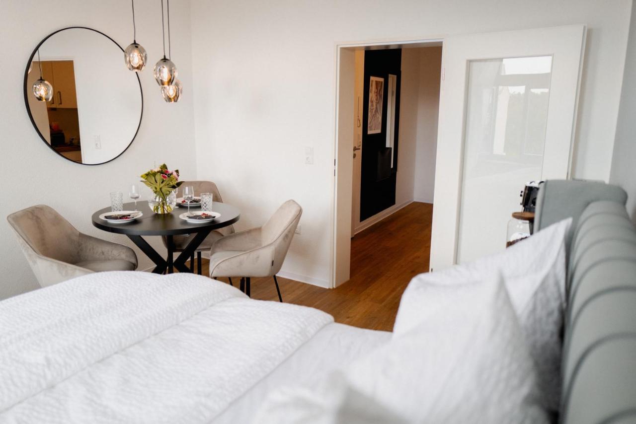 Designoase Fuer 3 Mit Blick Auf Den Wismarer Hafen Exteriör bild